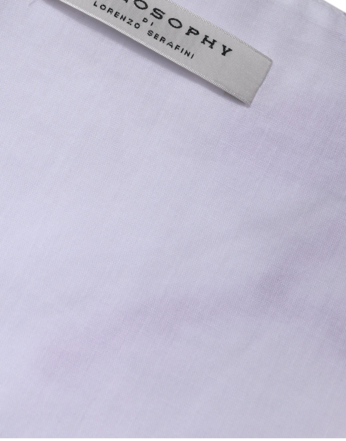Philosophy Di Lorenzo Serafini White Floral Cotton Maxi Dress