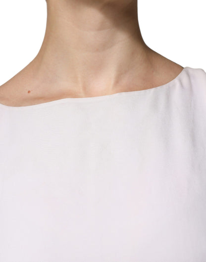 Christian Pellizzari Off White Versierde Lange Maxi Jurk