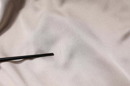 Robe asymétrique drapée à une épaule beige de Christian Pellizzari