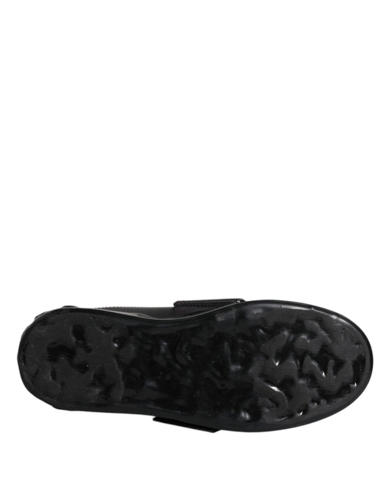 Dolce & Gabbana Black D&G AMORE Low Top Sneakers