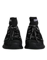 Dolce & Gabbana Black Sorrento Logo Sneakers