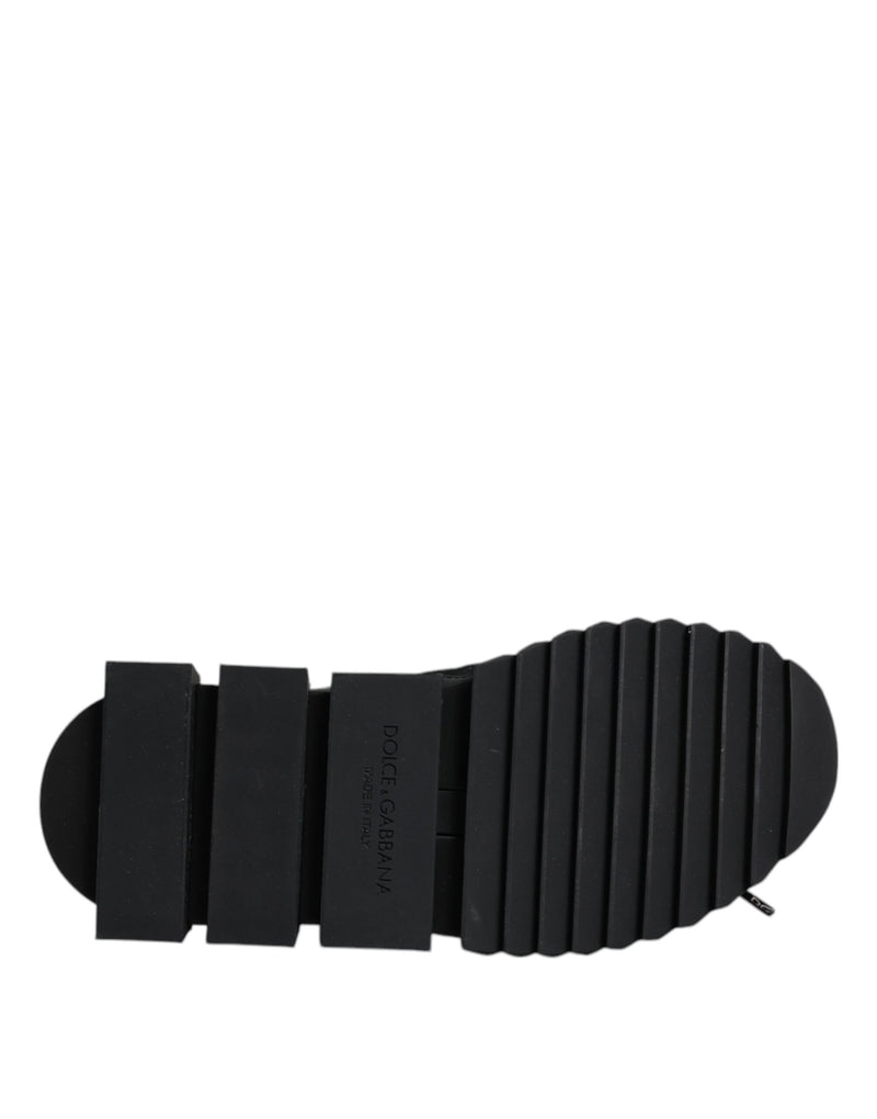 Dolce & Gabbana Black Sorrento Logo Sneakers