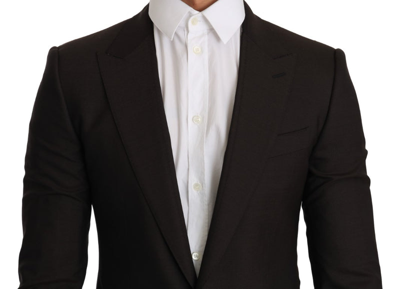 Veste/manteau/blazer Dolce &amp; Gabbana SICILIA en laine marron