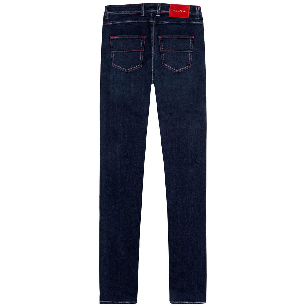 Tramarossa Blue Cotton Men Jeans
