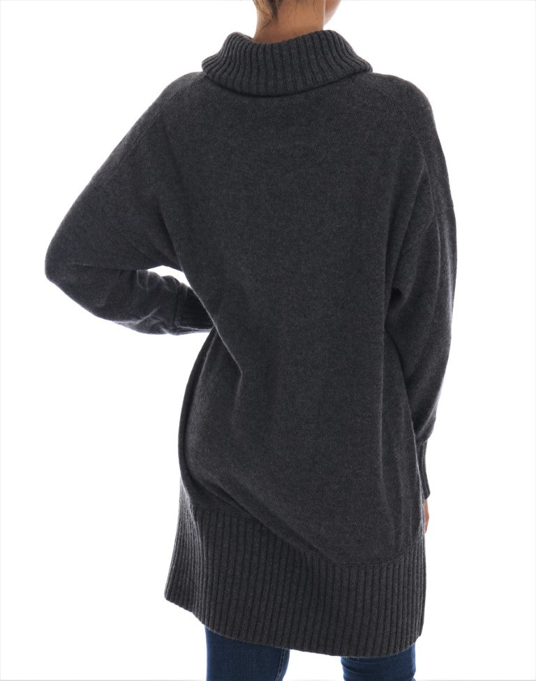 Pull en cachemire gris cristal Dolce &amp; Gabbana Fairy Tale