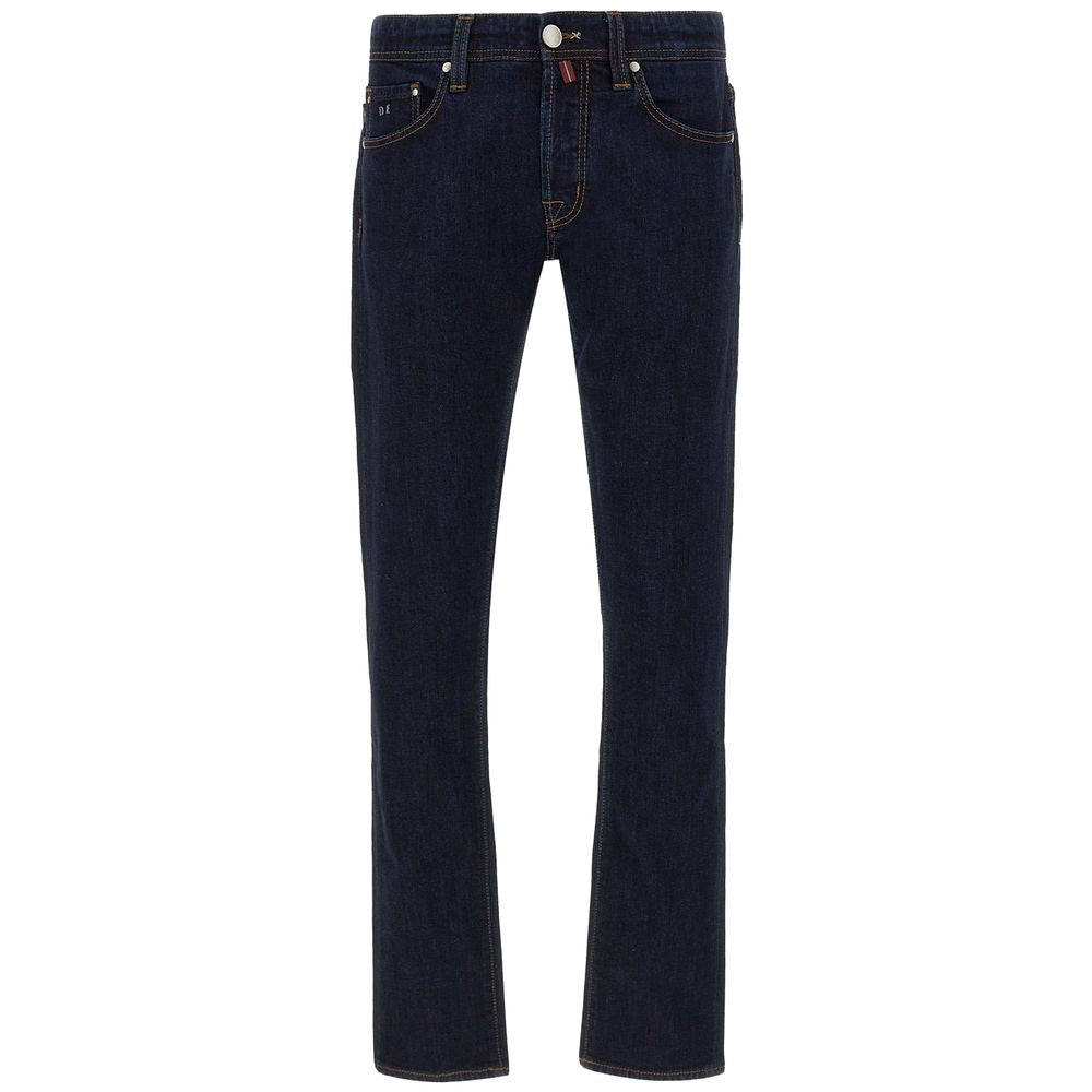 Tramarossa Blue Cotton Men's Jeans