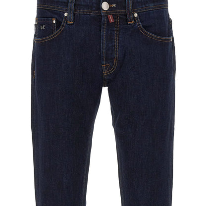 Tramarossa Blue Cotton Men's Jeans