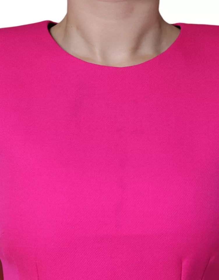 Robe Mini A-Line Sans Manches Dolce & Gabbana Rose