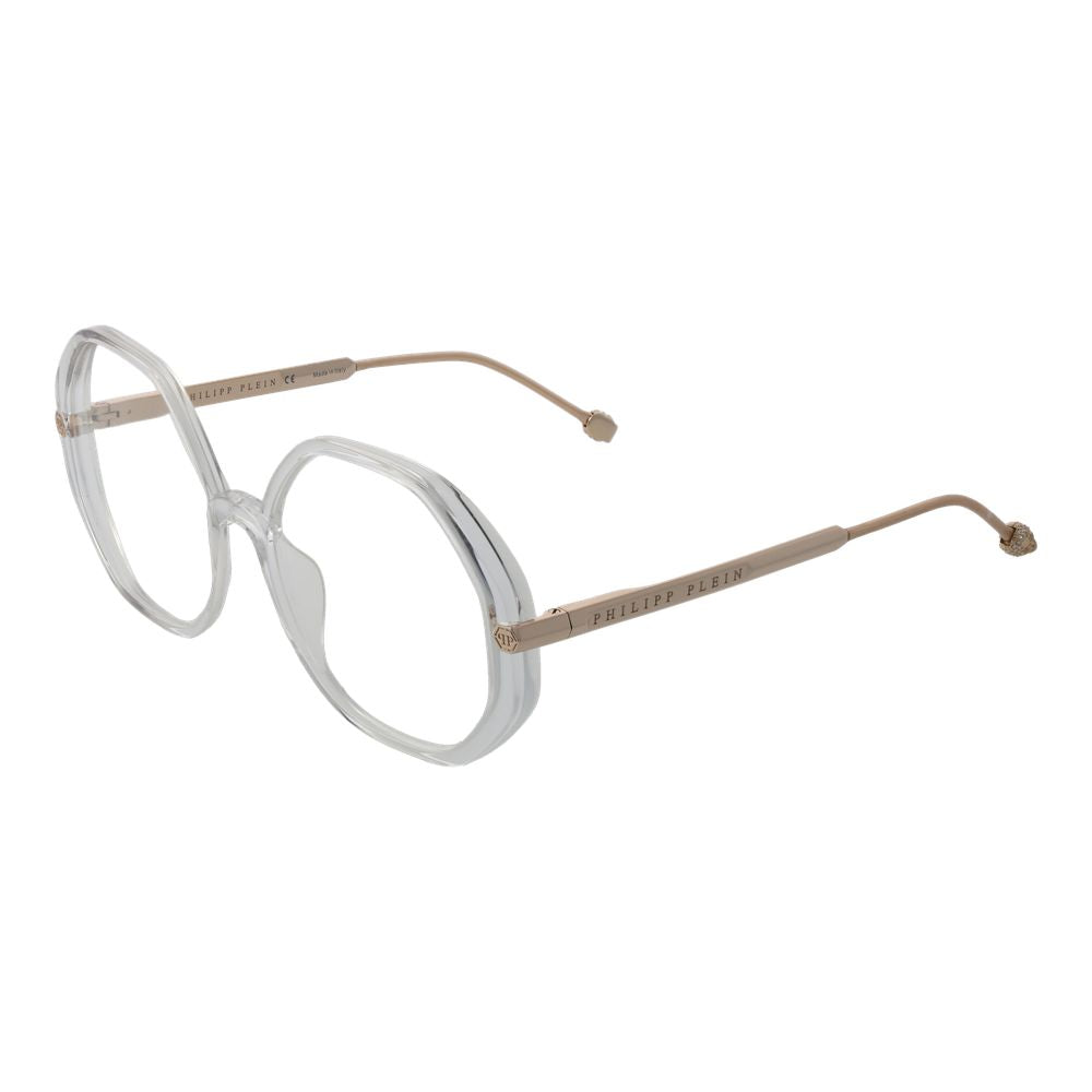 Philipp Plein Transparent Women Glasses Frame - Élégance et Style