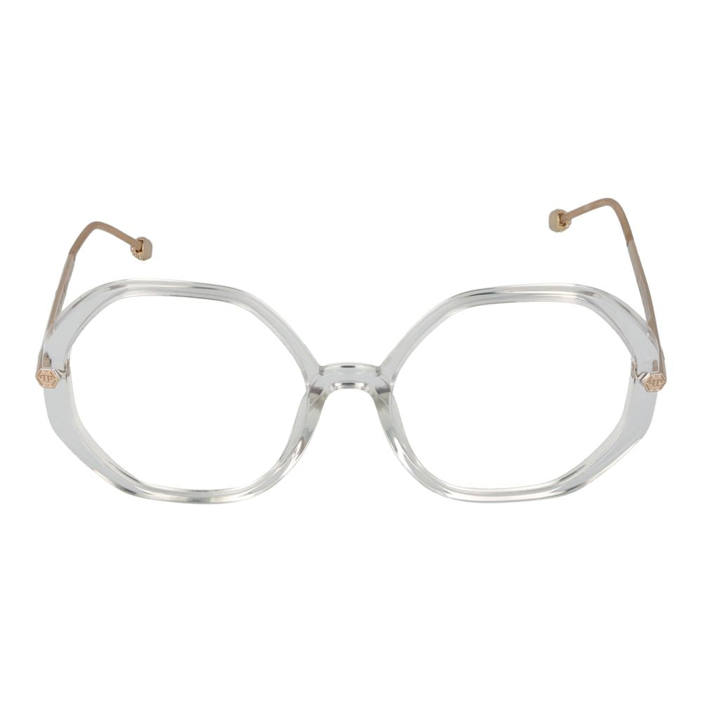 Philipp Plein Transparent Women Glasses Frame - Élégance et Style