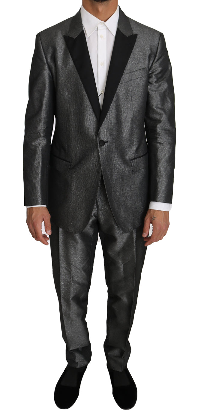 Ensemble deux pièces Dolce &amp; Gabbana MARTINI à motifs gris