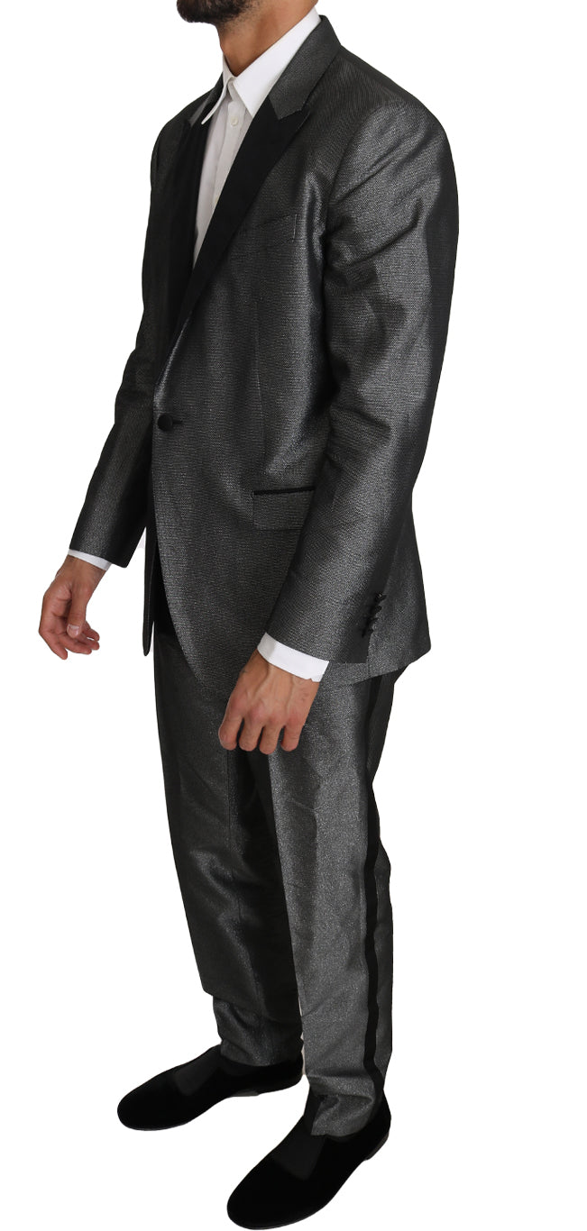 Ensemble deux pièces Dolce &amp; Gabbana MARTINI à motifs gris
