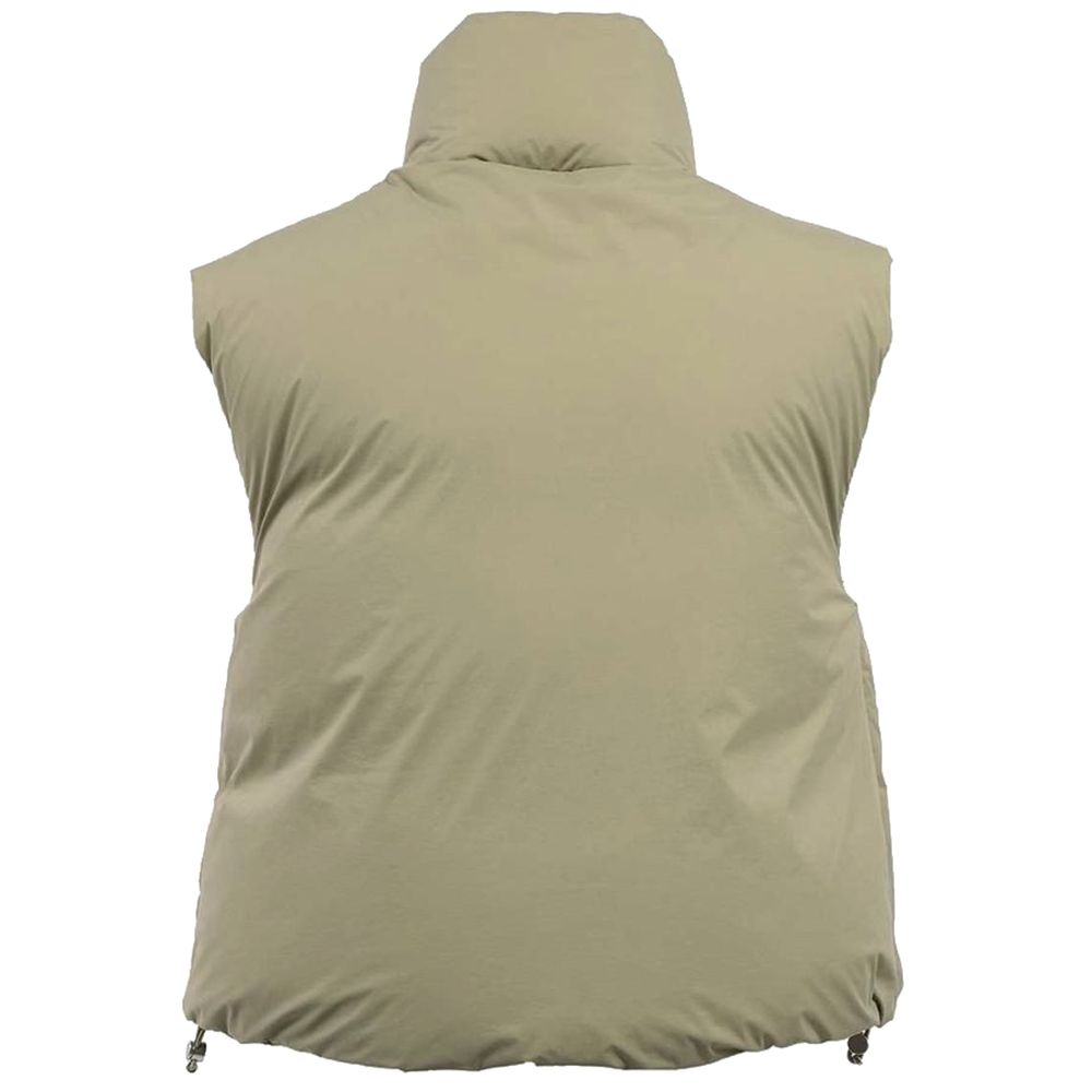 Gilet vert en nylon pour femme Moose Knuckles