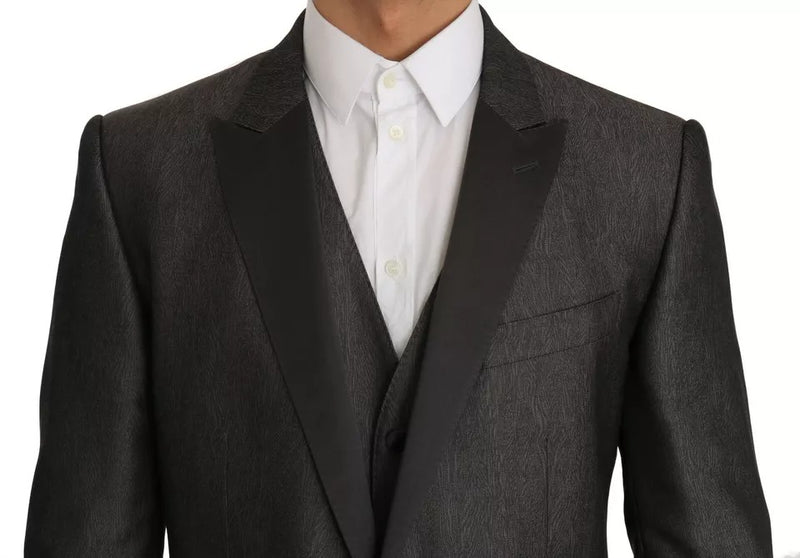 Dolce &amp; Gabbana grijze MARTINI 2-delige vest-jas-blazer