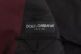 Dolce & Gabbana Multicolor Striped Runway 3 Piece Slim Fit Vest Suit