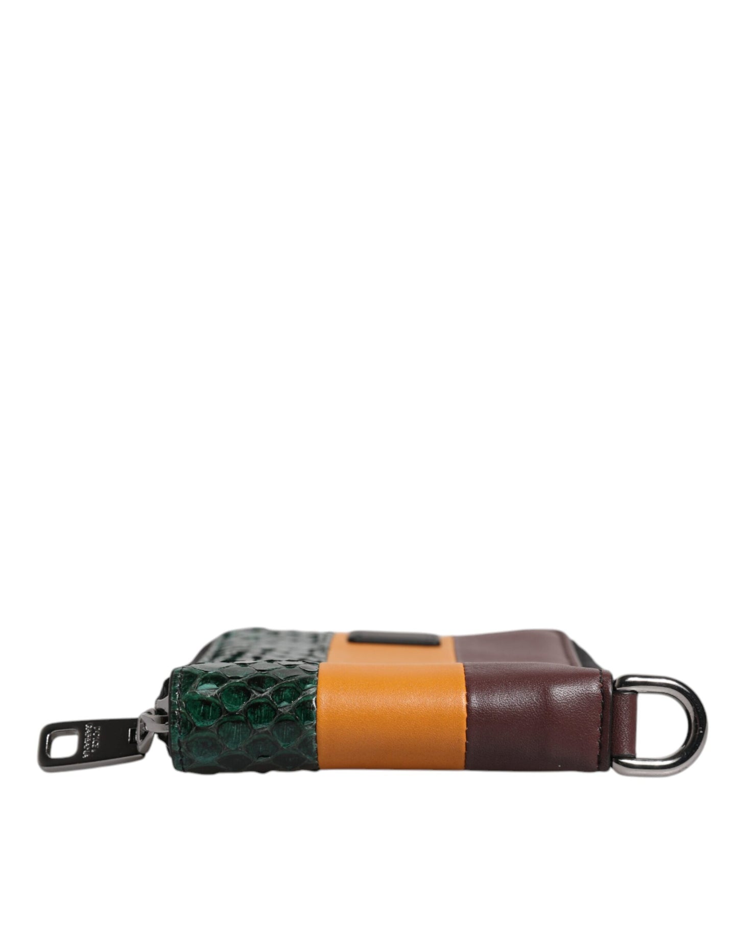Dolce & Gabbana Multicolor Exotic Leather DG Bifold Kaarthouder Portemonnee