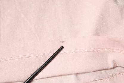 Dolce & Gabbana beige logo T-shirt met ronde hals en korte mouwen