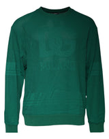 Pull en nylon à col rond avec logo vert de Dolce &amp; Gabbana