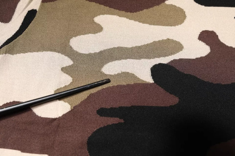 Dolce & Gabbana Multicolor Camouflage Collared Polo T-shirt