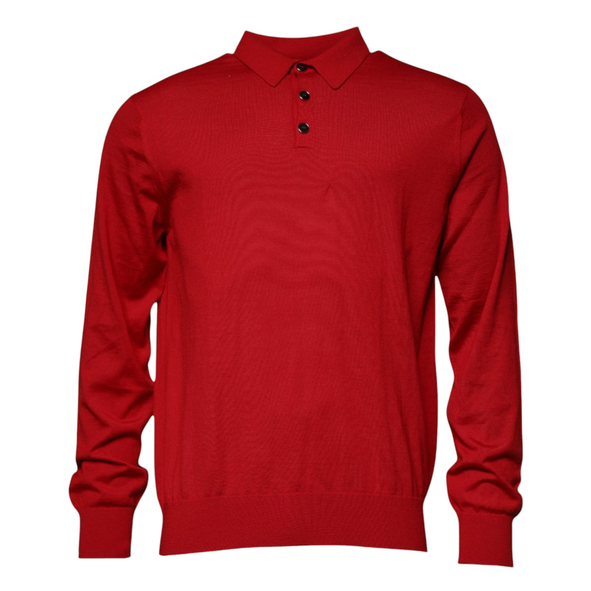 Pull en cachemire rouge à col montant de Dolce &amp; Gabbana