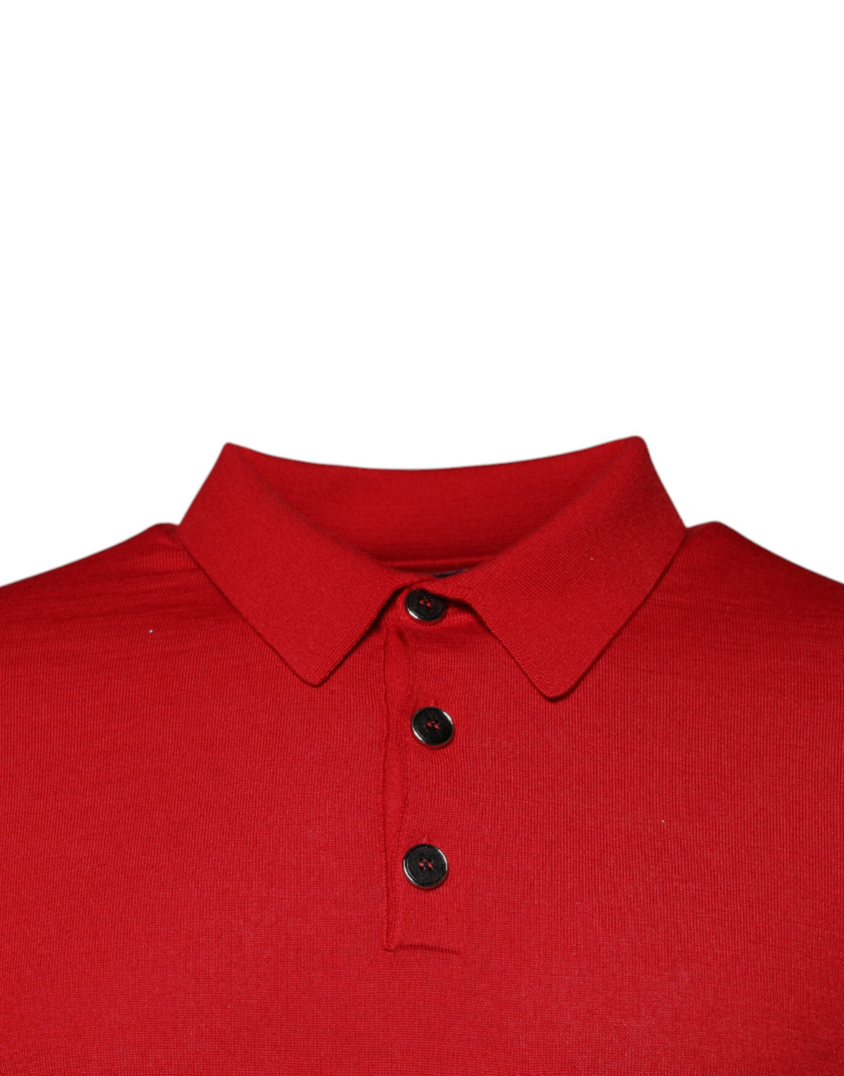 Pull en cachemire rouge à col montant de Dolce &amp; Gabbana