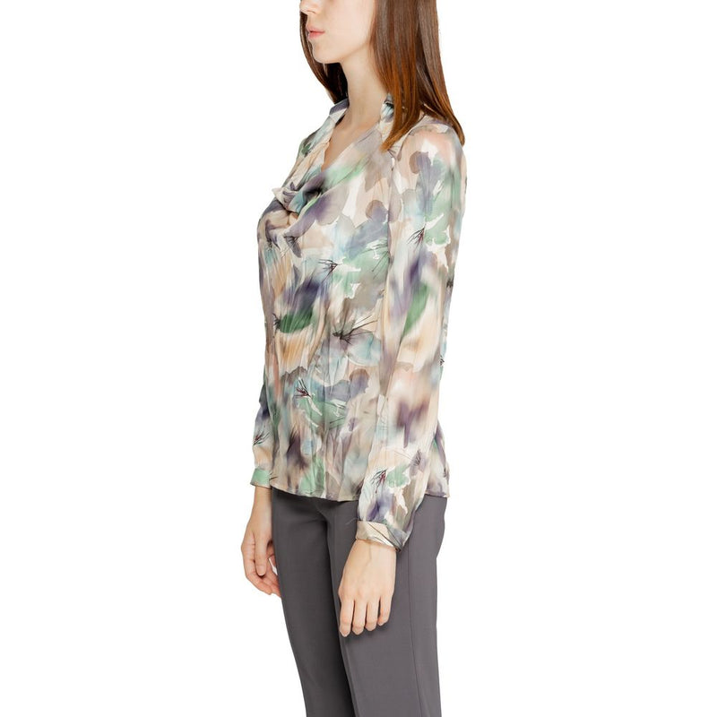 Rinascimento CFC0119905003 Green Polyester Blouse for Women