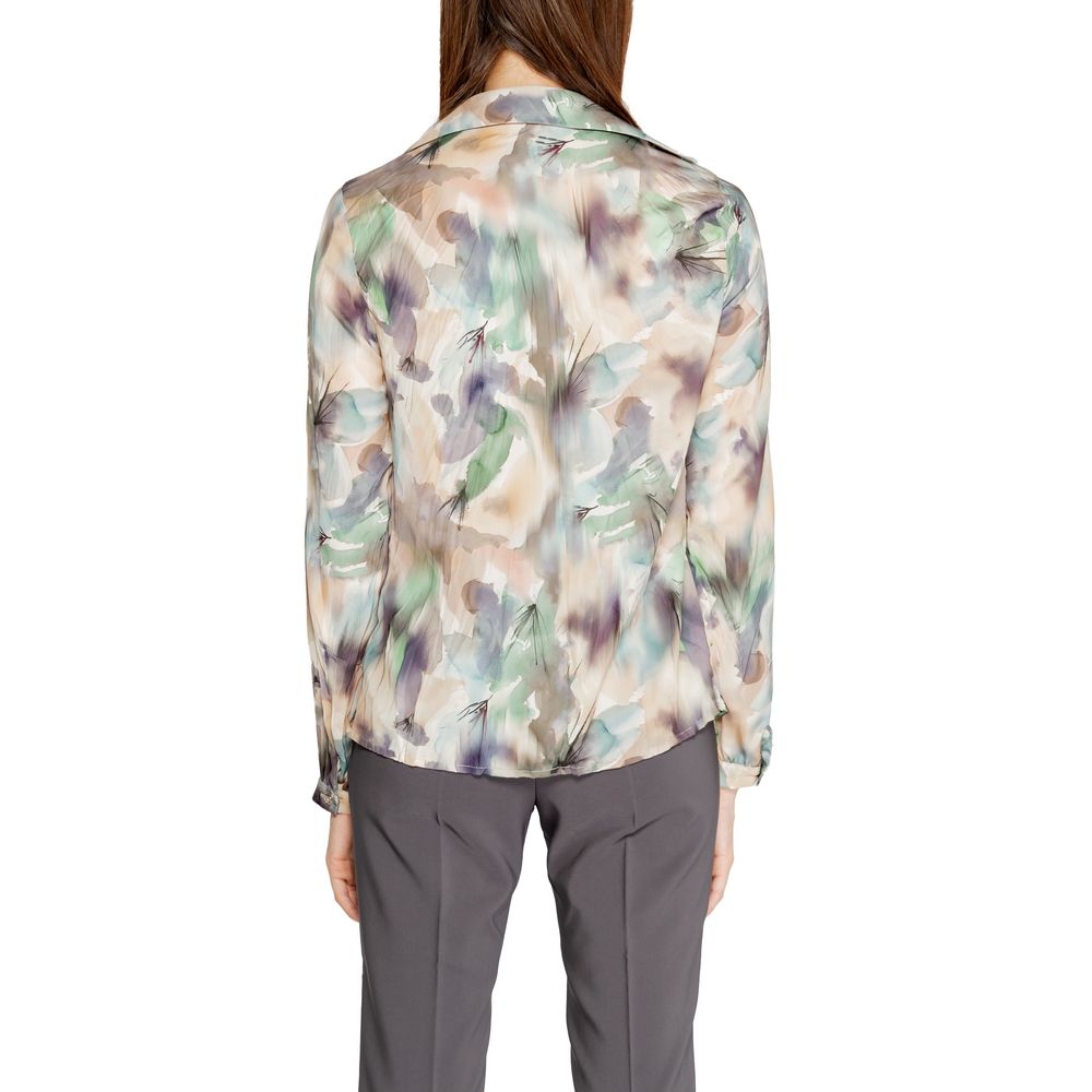 Rinascimento CFC0119905003 Blouse Verte en Polyester pour Femmes