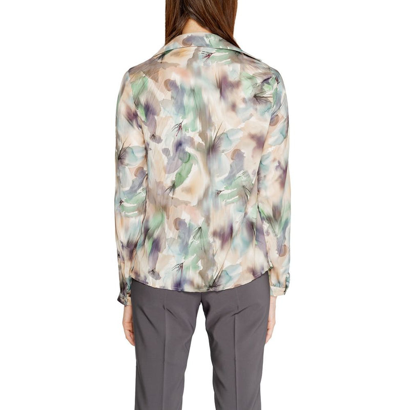 Rinascimento CFC0119905003 Green Polyester Blouse for Women