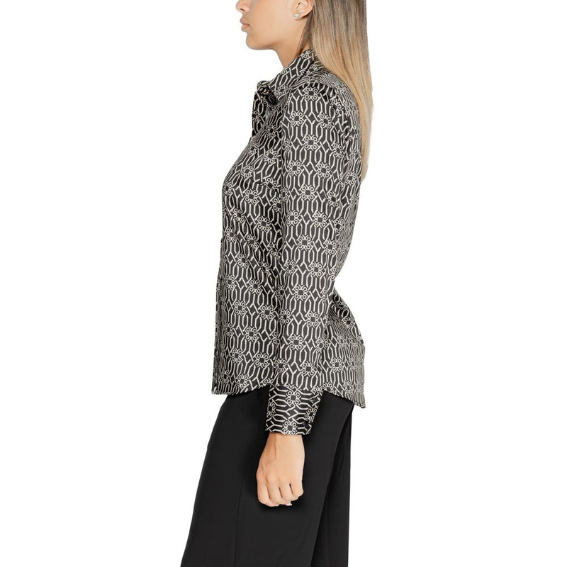 Rinascimento Black Polyester Blouse - Elegant Women's Shirt
