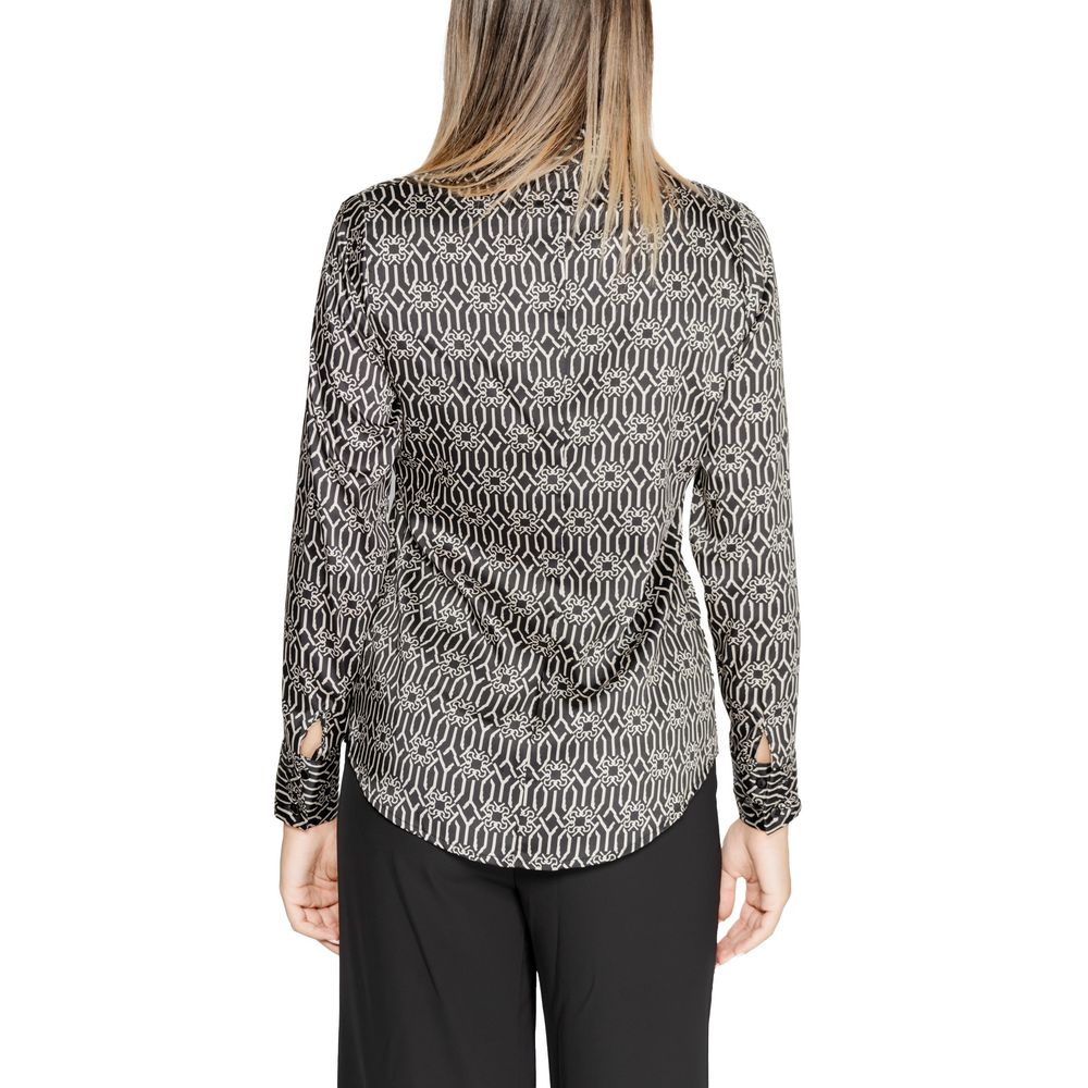 Rinascimento Black Polyester Blouse - Elegant Women's Shirt