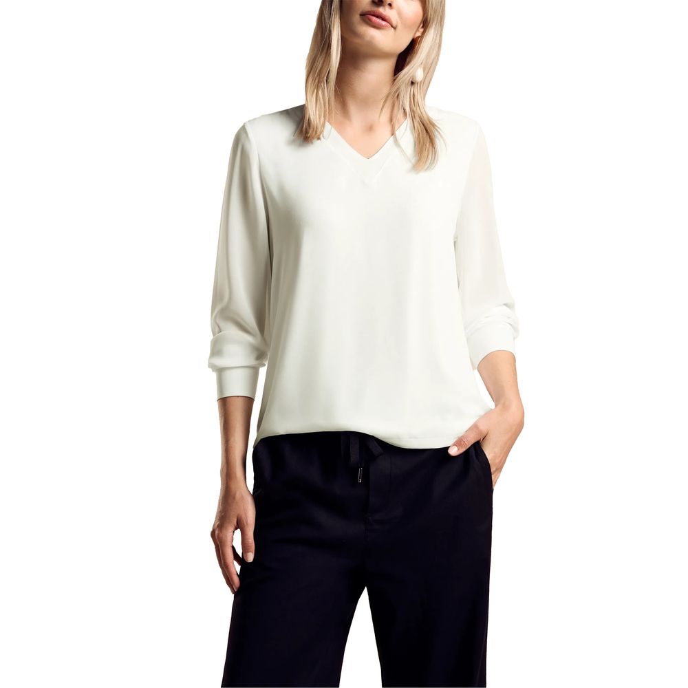 Street One Witte Viscose Blouse