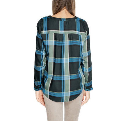 Blouse en viscose verte de la marque Street One