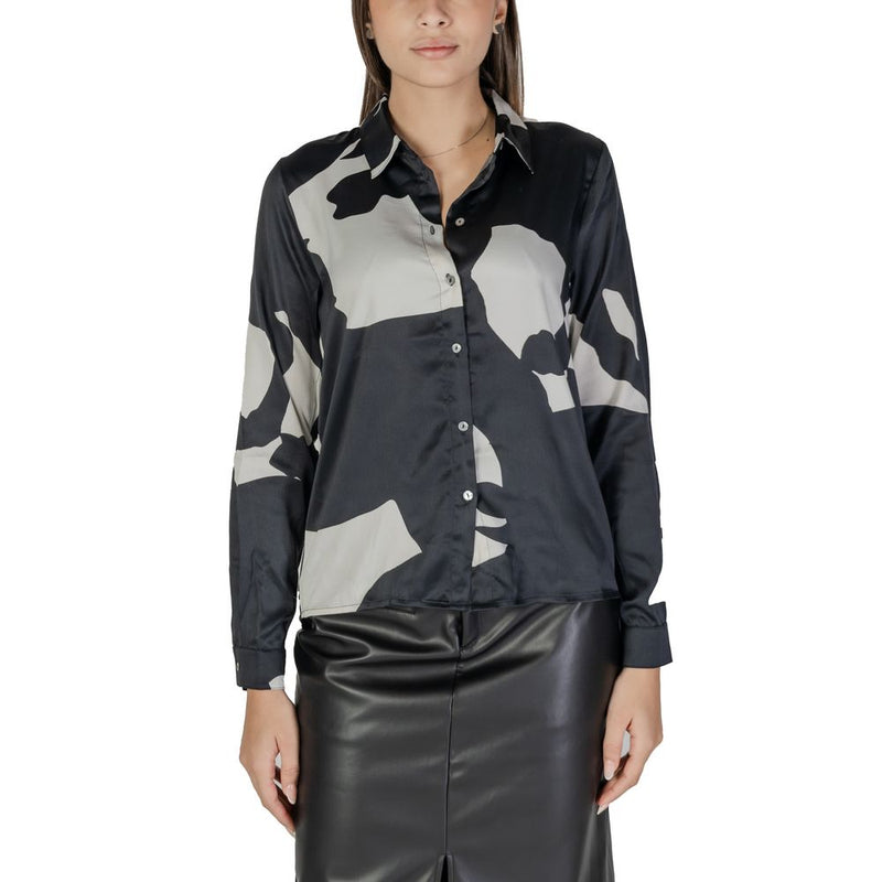 Only Black ONLJANE LIFE L/S Shirt - Sustainable Style