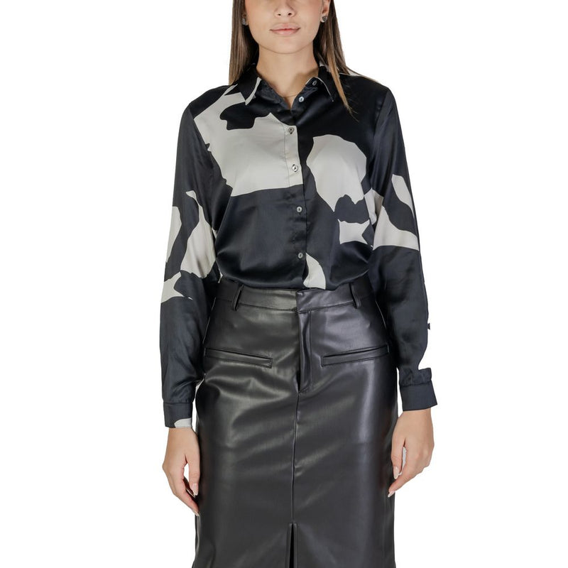 Only Black ONLJANE LIFE L/S Shirt - Sustainable Style