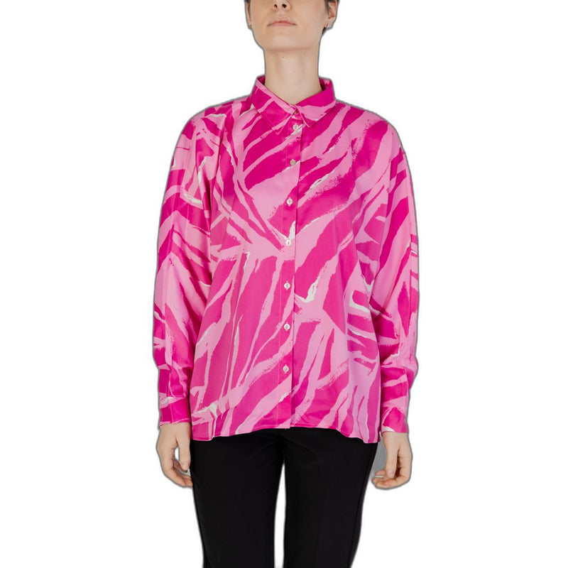 Only Pink Onlserina L/S Loose Ptm Blouse for Women