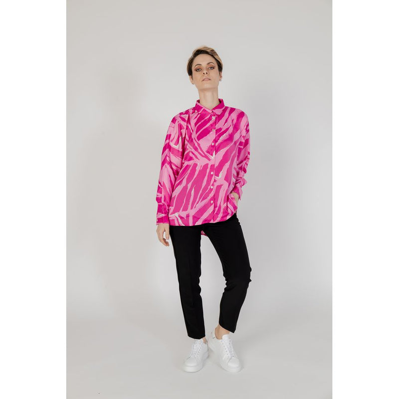 Only Pink Onlserina L/S Loose Ptm Blouse for Women