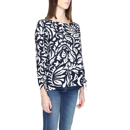 Street One Blauwe Viskose Blouse