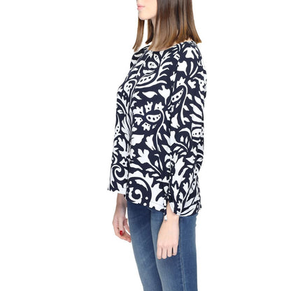 Street One Blauwe Viskose Blouse