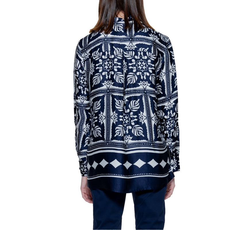 Street One Blouse Viscose Bleue - Élégante et Confortable