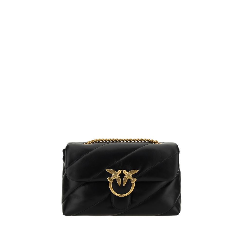 PINKO Love Classic Shoulder Bag - Luxurious Calfskin Design