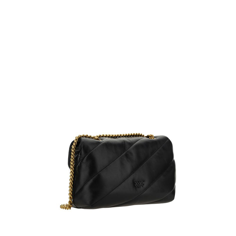 PINKO Love Classic Shoulder Bag - Élégance en Cuir de Veau