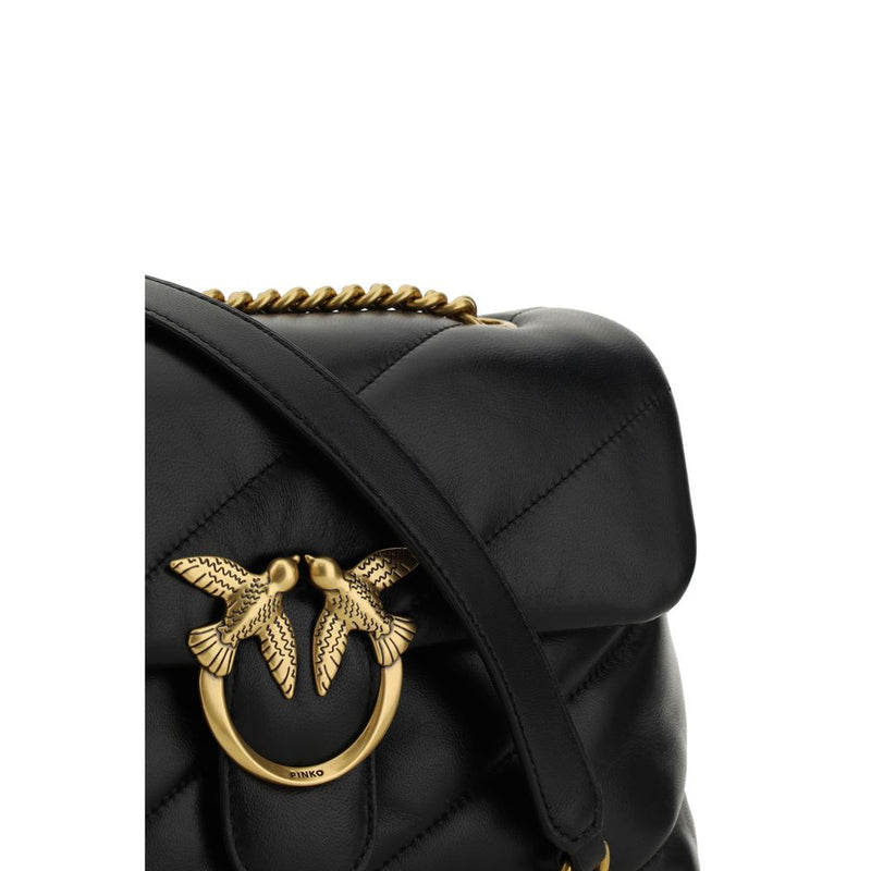 PINKO Love Classic Shoulder Bag - Élégance en Cuir de Veau