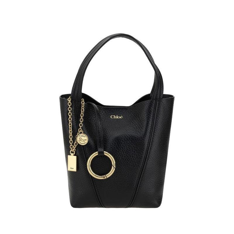 Chloé Spin Shoulder Bag - Élégance en Cuir