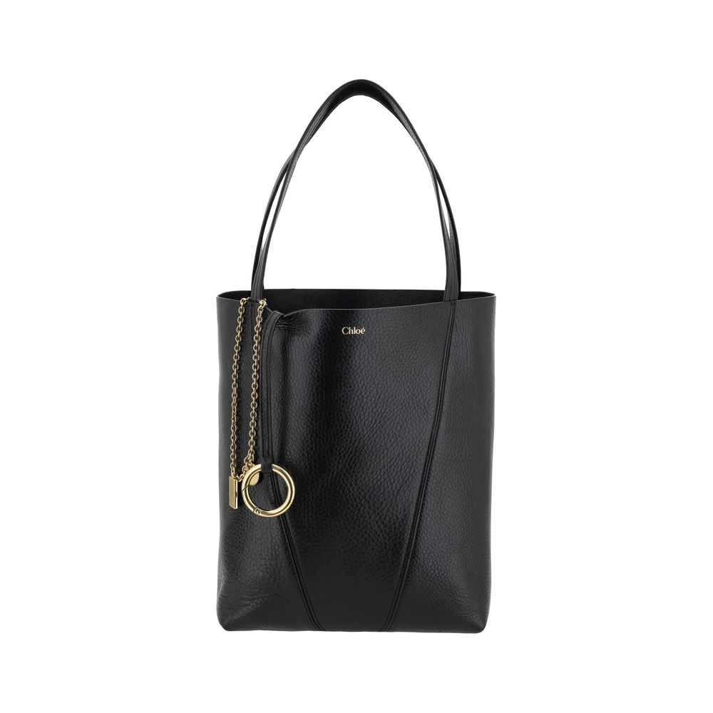 Chloé Spin Shoulder Bag - Cuir de Veau Grainé Luxueux