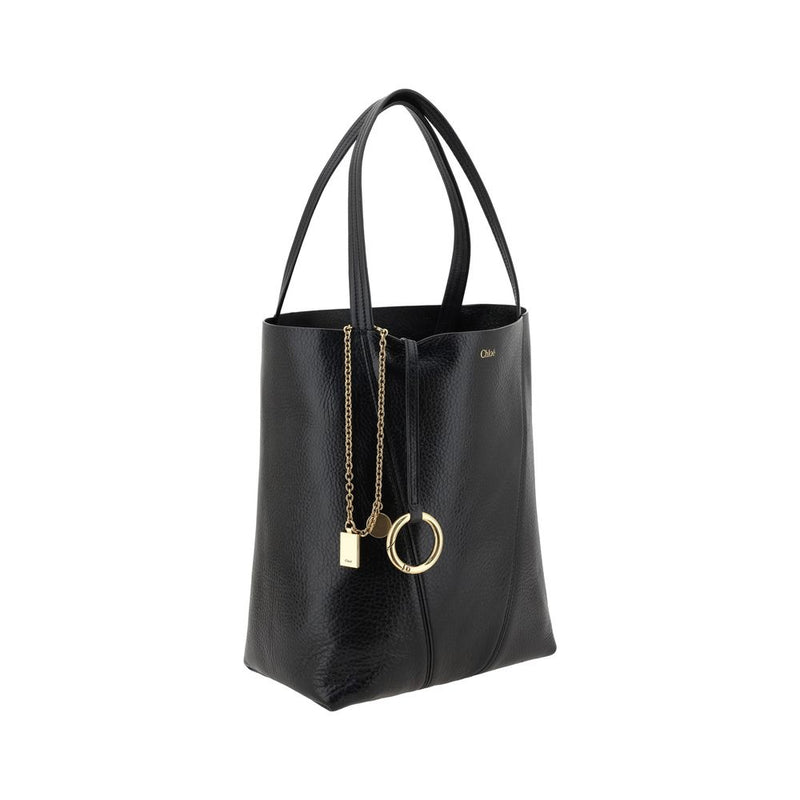 Chloé Spin Shoulder Bag - Cuir de Veau Grainé Luxueux