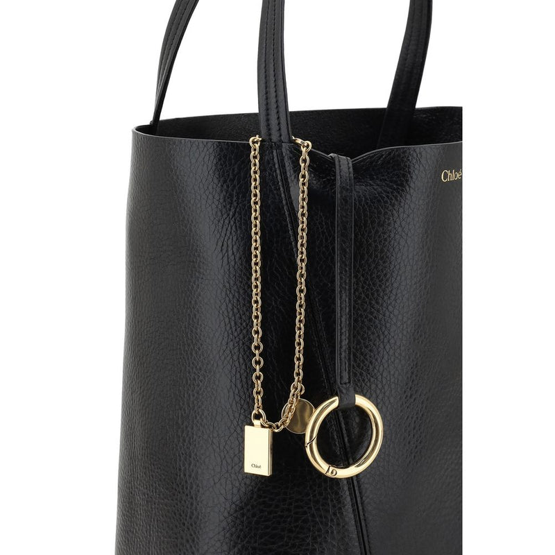 Chloé Spin Shoulder Bag - Cuir de Veau Grainé Luxueux