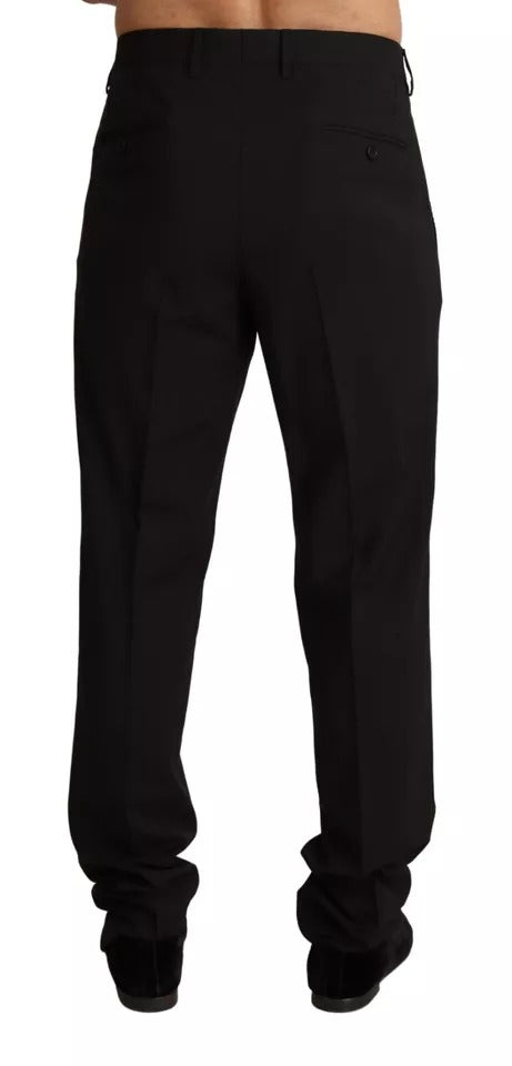 Pantalon tailleur noir moulant Dolce &amp; Gabbana