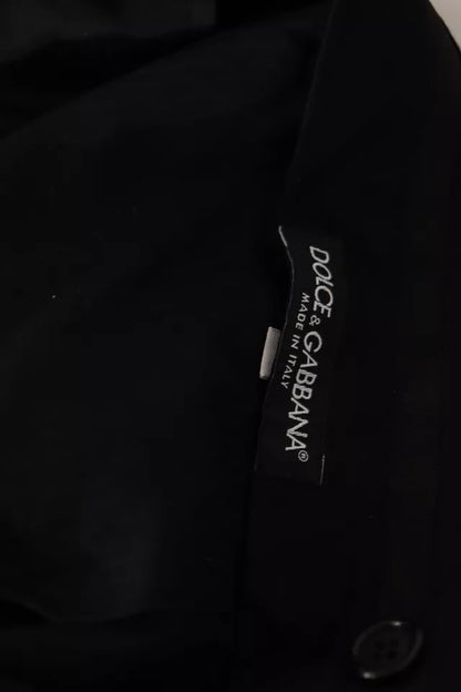Zwarte, formele, smalle broek van Dolce &amp; Gabbana