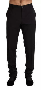 Pantalon tailleur noir moulant Dolce &amp; Gabbana