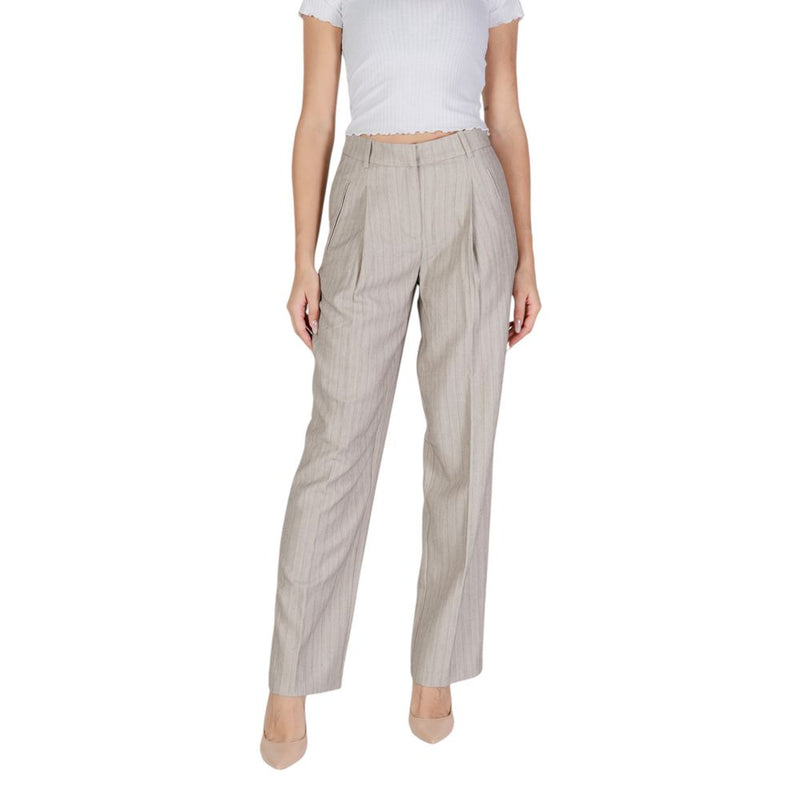 Vero Moda VMELI High Waist Herringbone Straight Pants